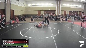 60 lbs Round 2 (6 Team) - Easton Egan, Backyard Brawlers vs Liam Hamacher, Untouchables Black