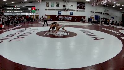 149 lbs 7th Place Match - Connor Nagela, Msoe vs Michael Rodriguez, Augustana (il)