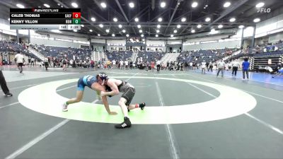 125 lbs Cons. Round 2 - Caleb Thomas, Campbellsville (Ky.) vs Kenny Villon, Funky Monkey