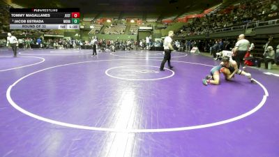 134 lbs Round Of 32 - Tommy Magallanes, Justin Garza vs Jacob Estrada, Monache