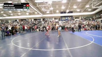 285 lbs Cons. Round 6 - Apolosi Tu`ivai, Westlake vs Bryce Jensen, Uintah