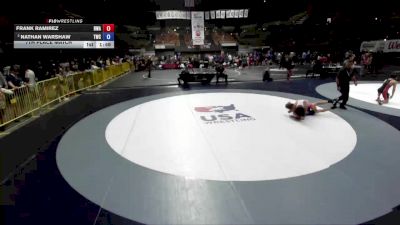 120 lbs 7th Place Match - Frank Ramirez, Brawley Wrestling Academy vs Nathan Warshaw, Titan Wrestling Club