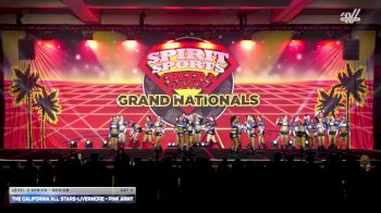 The California All Stars-Livermore - Pink Army [2026 L3 Senior - Medium Day 3] 2026 Spirit Sports Grand Nationals