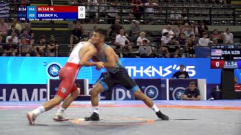 60 kg 1/8 Final - William Detar, United States vs Humoyun Erkinov, Uzbekistan