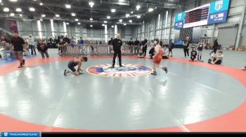 83 lbs Cons. Round 3 - Karver Peasley, Okanogan Underground Wrestling Club vs Weston Block, Team Real Life Wrestling