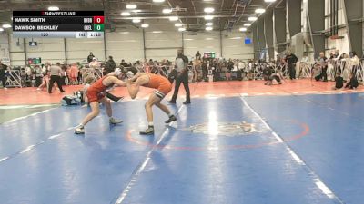 120 lbs Round 1 (9am Saturday) - Dawson Beckley, Oklahoma Elite vs Hawk Smith, Backyard Brawlers