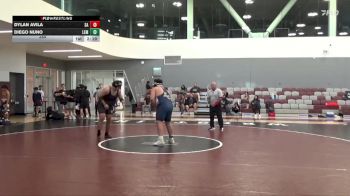 285 lbs Placement Matches (16 Team) - Diego Nuno, Lemoore College vs Dylan Avila, Santa Ana