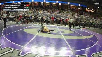 175 1A Semifinal - Johnathan Clohecy, The Villages vs Xavier Barnhart, St. John Neumann