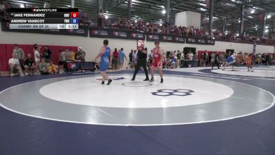 125 kg Champ. Rd Of 32 - Jake Fernandez, Southern Illinois Regional Training Center vs Andrew Vanscoy, Yellowjacket Wrestling Club