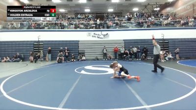 63 lbs Champ. Round 1 - Holden Estrada, Fighting Squirrels Wrestling Club vs Kingston Anzaldua, Parma Wrestling