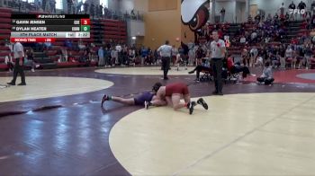 141 lbs 5th Place Match - Dylan Heater, Cornell College vs Gavin Jensen, Coe