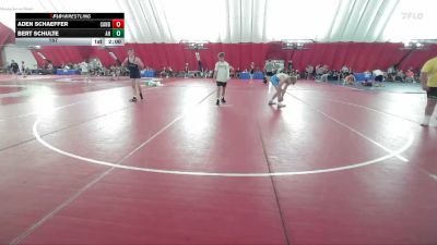 157 lbs Round 3 (6 Team) - Aden Schaeffer, Canton B vs Bert Schulte, Albany Huskies