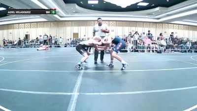 120 lbs Round Of 64 - Michael Jimenez, Columbus Explorers vs Aziel Velasquez, War