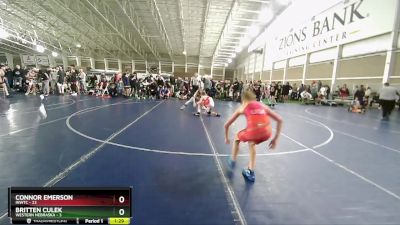 97 lbs Champ Round 1 (16 Team) - Britten Culek, Western Nebraska vs Connor Emerson, INWTC