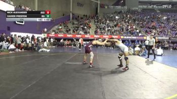 174 lbs Semis & 3rd Wb (16 Team) - Xavier Preston, Roanoke College vs Nick Alexander, Augsburg