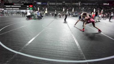 120 lbs Consi Of 16 #1 - Mike Hamdeh Jr, Hillsborough vs Lucas Ruiz, Old Bridge