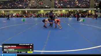 80 lbs Cons. Round 2 - Sawyer Crook, RT Elite vs Rett Huerta, Pinnacle Wrestling Club