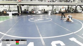 106A lbs Semifinal - Nikos Filipos, X-caliber Athletics vs Antonio Boni, Quest/central Valley High School