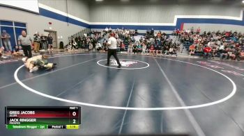 157 lbs 1st Place Match - Jack Ringger, Prosper vs Greg Jacobs, Allen