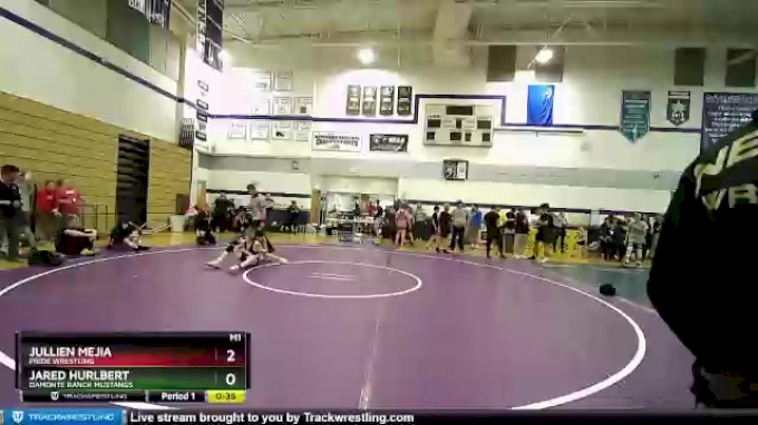 97 lbs Semifinal - Jullien Mejia, Pride Wrestling vs Jared Hurlbert ...