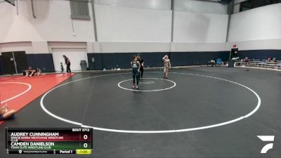 80 lbs 3rd Place Match - Camden Danielson, Texas Elite Wrestling Club vs Audrey Cunningham, Gracie Barra Westchase Wrestling Club