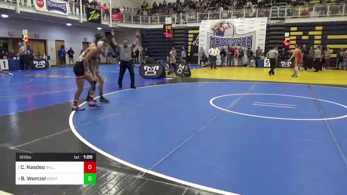 121 lbs Qtr-finals - Cael Nasdeo, Williamsport vs Branden Wentzel ...