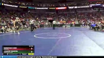 3A-132 lbs Cons. Round 3 - Cooper Hanson, Southeast Polk vs Donovan Card, Norwalk