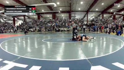 125 lbs Quarterfinal - Baileigh Williams, Centennial vs Shaheerah Muhammad, Fernley