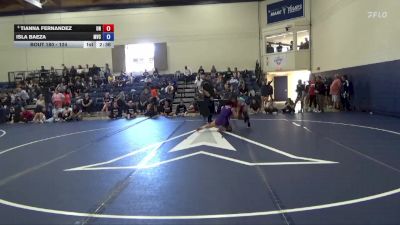 124 lbs Cons. Round 3 - Tianna Fernandez, Unattached vs Isla Baeza, Missouri Valley