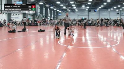 84 lbs Round 4 - 1:30pm Friday - Vincent Antonelli, PA Gold vs Yusef Elasfouri, Terps XPress