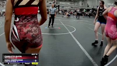 152 lbs Round 5 (8 Team) - Arianna Maria, MGW Lost Souls vs Ava Guilmette, Curby Polar Bears