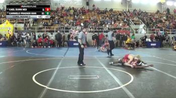 112 lbs Cons. Round 2 - Cael Dunn NE5, Beaver Local vs Carmelo Pradier NW6, Delaware