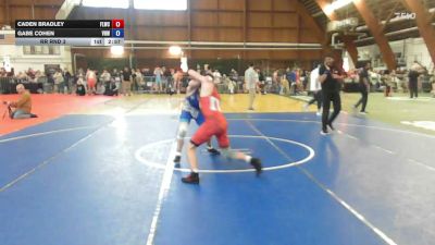 152B lbs Rr Rnd 3 - Caden Bradley, Flwc vs Gabe Cohen, Vhw