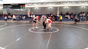 125 lbs Cons. Round 6 - Cole Welte, Augustana (SD) vs Jabyn Kemble, Western Colorado University