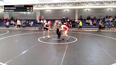 125 lbs Cons. Round 6 - Cole Welte, Augustana (SD) vs Jabyn Kemble, Western Colorado University