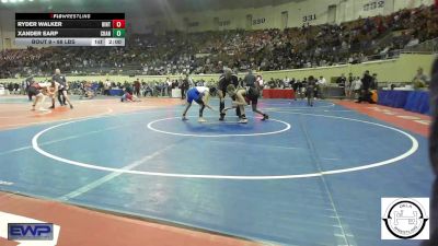 88 lbs Round Of 64 - Ryder Walker, Hinton Comets vs Xander Earp, Chandler JH