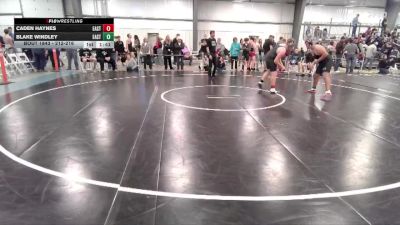 212-216 lbs Round 5 - Blake Windley, Cheyenne East vs Caden Haynes, Cheyenne East