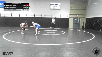 175 lbs Quarterfinal - Alonzo Del Toro, Matilda Torres High School vs James Curoso, Clovis