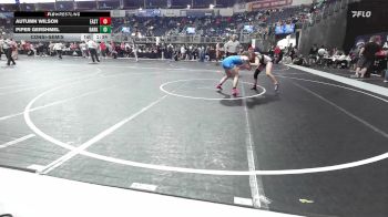 116.4-123.4 lbs Consolation - Autumn Wilson, East Kansas Ragles vs Piper Gershmel, Darkhorse WC