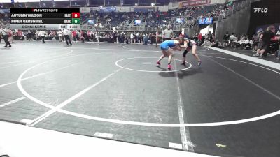 116.4-123.4 lbs Consolation - Autumn Wilson, East Kansas Ragles vs Piper Gershmel, Darkhorse WC