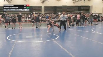 101 lbs 5th Place - Leo Spagnola, Taylor Hammers - MSC vs Sydney Daxberger, New England Gold - MSC