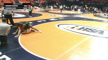 2A 157 lbs Champ. Round 1 - Warren Nash, Grayslake (Central) vs Andrew Lehman, Chicago (St. Rita)
