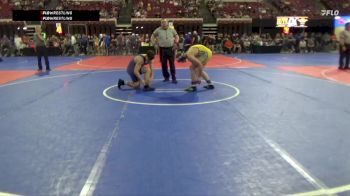 186 lbs Quarterfinal - Lane Drga, Miles City vs Henry Lane, Ascend Wrestling Academy