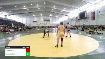 190 lbs 3rd Place - Caden Peters, East Valley WC vs Gage Jonovich, Mavericks WC