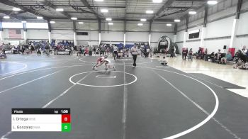 66 lbs Final - Isaac 'the Hammer' Ortega, Desert Dogs WC vs Leon Gonzalez, Savage House WC