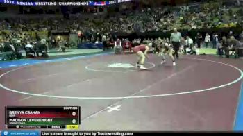 125 lbs 1st Place Match - Madison Leverknight, Winnetonka vs Brenya Crahan, Nixa