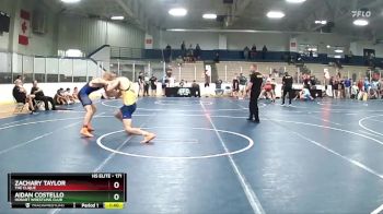 171 lbs Cons. Round 4 - Zachary Taylor, The Clique vs Aidan Costello, Hobart Wrestling Club