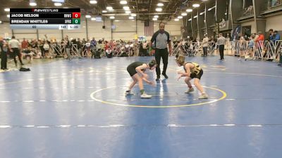 60 lbs Round 5 - 4:00pm Saturday - Brendan Whittles, Terps XPress vs Jacob Nelson, Ranger Wrestling Club