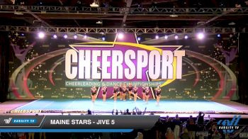 Maine Stars - Jive 5 [2020 Junior 5 D2 Day 2] 2020 CHEERSPORT National Cheerleading Championship