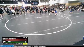 77 lbs Champ. Round 2 - Cael Combs, IA vs Keynu Neiswender, MO